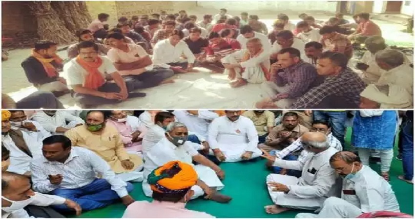 निकिता के न्याय के लिए गांव में की गई पंचायत, दोनों आरोपियों की फांसी की रखी मांग निकिता के न्याय के लिए गांव में की गई पंचायत, दोनों आरोपियों की फांसी की रखी मांग